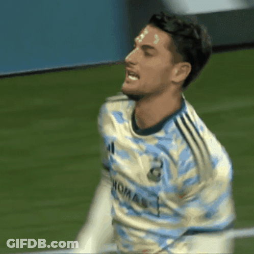 Soccer Player In Noma Jersey GIF