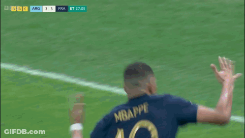 Soccer Player In Number 10 Jersey Celebrates Goal GIF