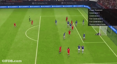 Soccer Player In Number 11 Jersey With Teammates GIF