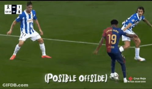 Soccer Player In Number 19 Jersey Kicks Ball GIF