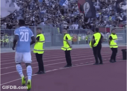Soccer Player In Number 20 Jersey On Field GIF