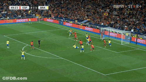 Soccer Player In Number 21 Jersey Running GIF