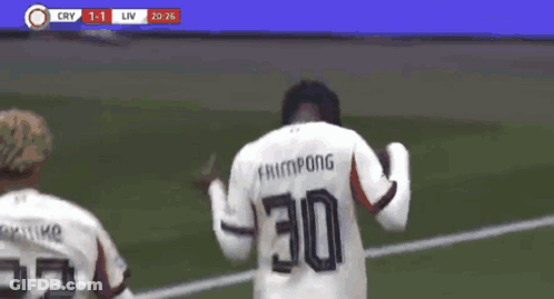 Soccer Player In Number 30 Jersey GIF