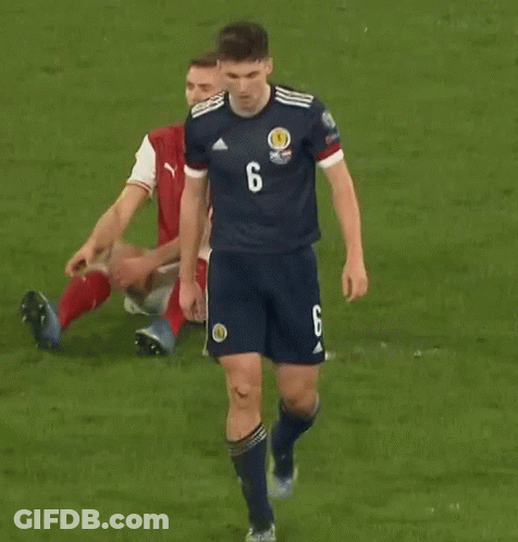 Soccer Player In Number 6 Jersey GIF