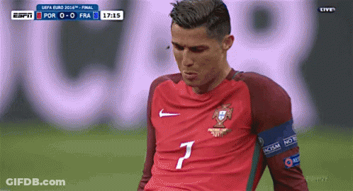 Soccer Player In Number 7 Jersey GIF