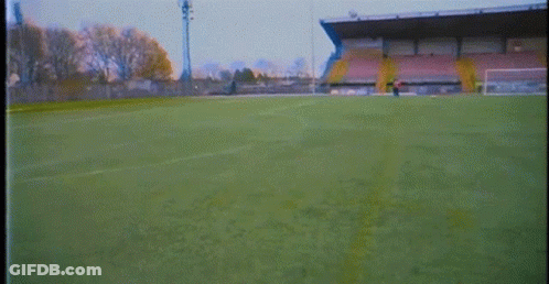 Soccer Player In Number 7 Jersey Kicking Ball GIF