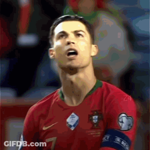 Soccer Player In Number 7 Jersey GIF