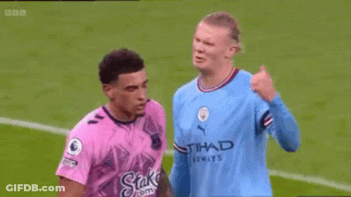 Soccer Player In Pink Shirt Saying Stake GIF