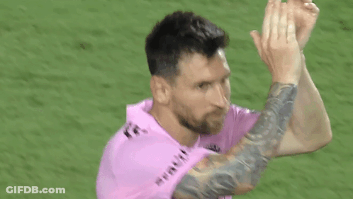 Soccer Player In Pink Shirt With XB70 GIF