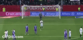 Soccer Player In Purple Jersey On Soccer Field GIF