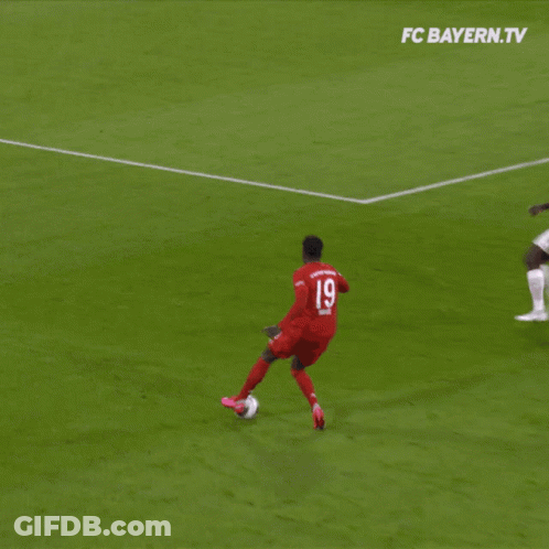 Soccer Player In Qatar Airlines Jersey GIF