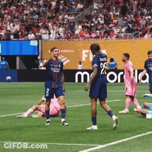 Soccer Player In Qatar Shirt GIF