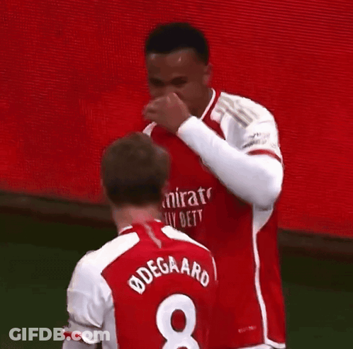 Soccer Player In Red And White Jersey Number 9 GIF