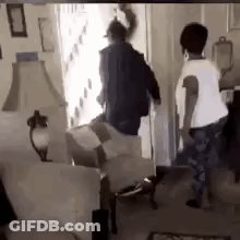 Soccer Player In Red And White Shirt Running GIF