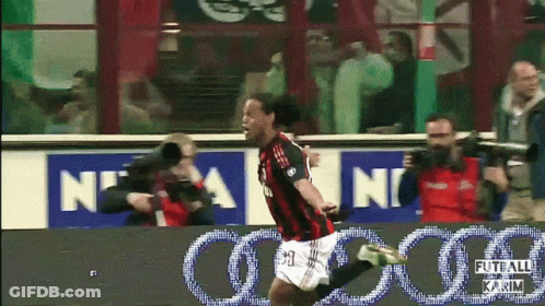 Soccer Player In Red Jersey 23 GIF