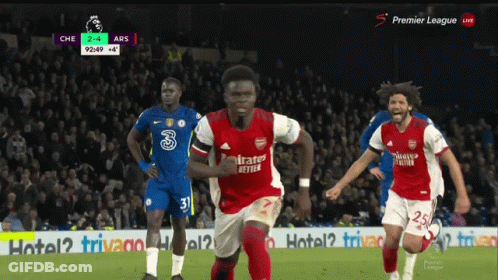 Soccer Player In Red Jersey 25 GIF