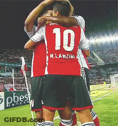 Soccer Player In Red Jersey Number 10 GIF
