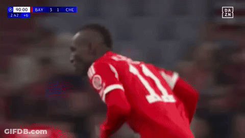 Soccer Player In Red Jersey Number 11 GIF
