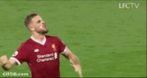 Soccer Player In Red Jersey Running GIF