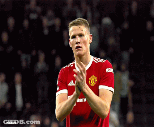 Soccer Player In Red Jersey Saying Koh GIF