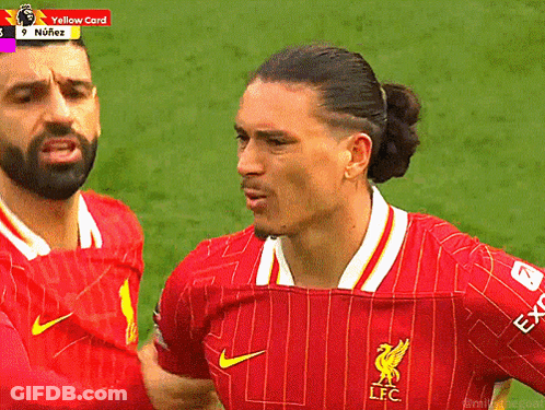 Soccer Player In Red Jersey With LFC GIF