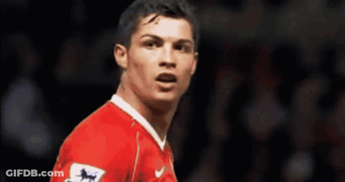 Soccer Player In Red Jersey With White Horse GIF