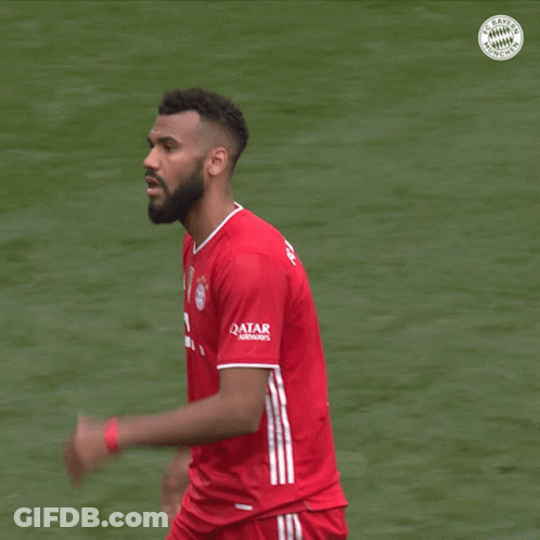 Soccer Player In Red Shirt Number 13 GIF