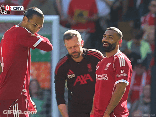 Soccer Player In Red Shirt Saying Axa GIF