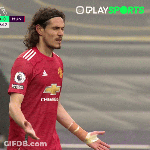 Soccer Player In Red Shirt Saying Chevrol GIF