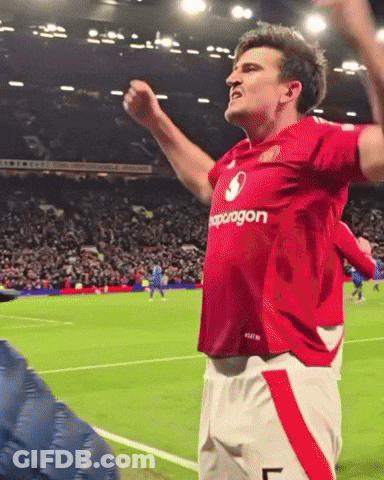 Soccer Player In Red Snapdragon Shirt GIF