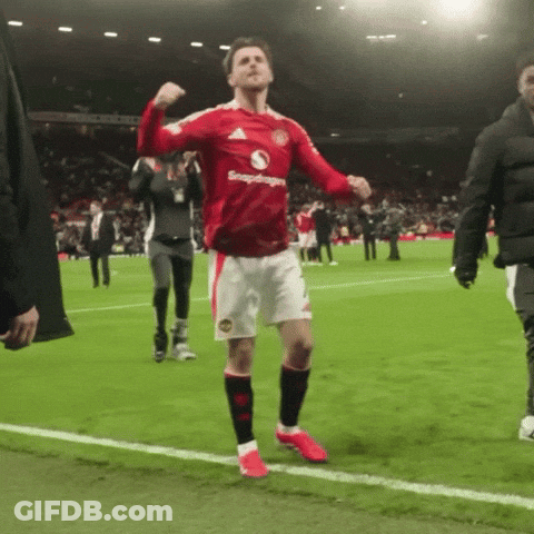 Soccer Player In Red Snapdragon Shirt GIF