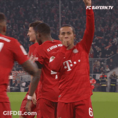 Soccer Player In Red T-Mobile Jersey GIF