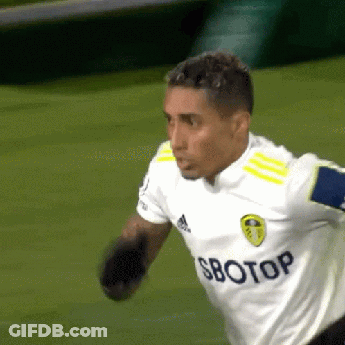 Soccer Player In Sbotop Shirt Running GIF