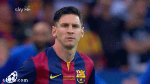 Soccer Player In Shirt Saying Final Madrid GIF