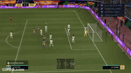 Soccer Player In Sintier Token Shirt GIF