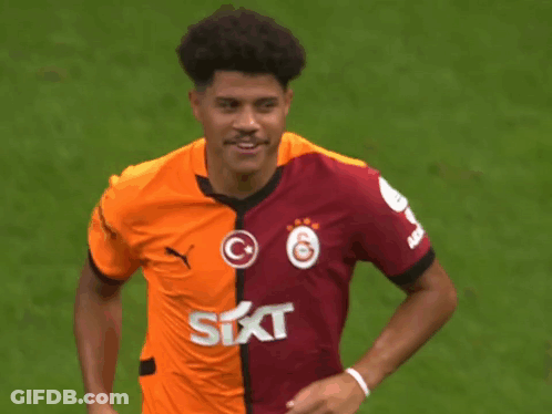 Soccer Player In Sixt Jersey GIF