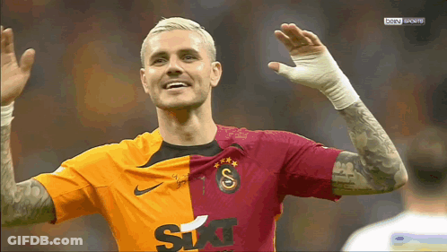 Soccer Player In Sixt Jersey GIF