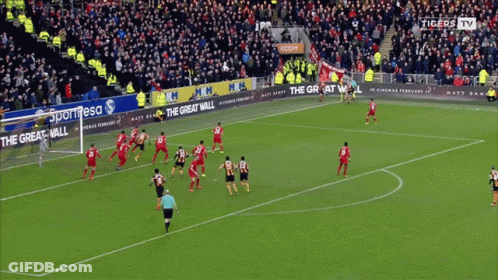 Soccer Player In Sportpesa Jersey GIF