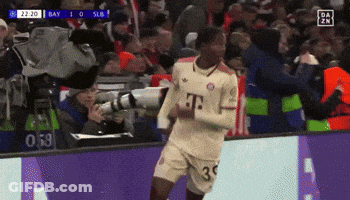 Soccer Player In T-Mobile Jersey Dancing GIF