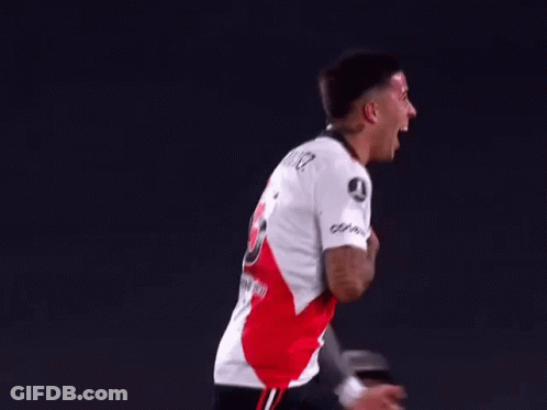 Soccer Player In White And Red Codex Jersey GIF