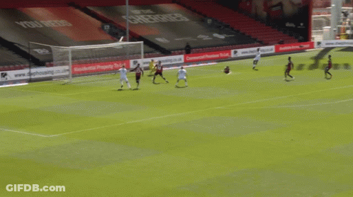 Soccer Player In White Emirates Jersey GIF