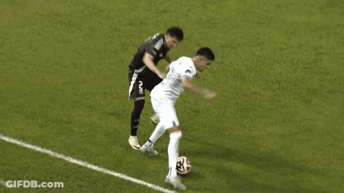 Soccer Player In White Jersey Number 10 GIF