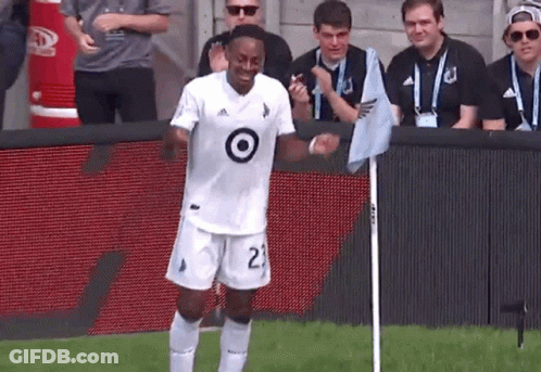Soccer Player In White Jersey Number 23 GIF