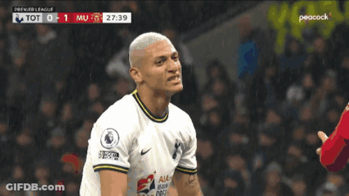 Soccer Player In White Jersey Peacock GIF