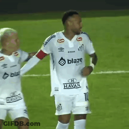Soccer Player In White Jersey With Blaze GIF