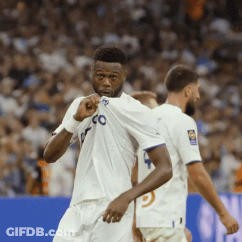 Soccer Player In White Shirt With CO GIF