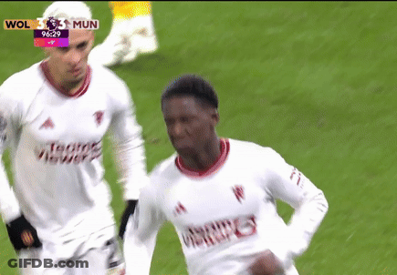 Soccer Player In White Wolves Jersey GIF