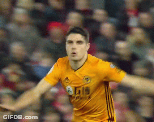 Soccer Player In Yellow Adidas Jersey GIF