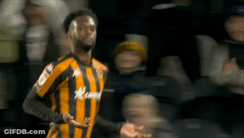 Soccer Player In Yellow And Black Jersey Saying King GIF