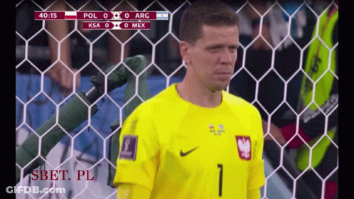 Soccer Player In Yellow Jersey Number 1 GIF